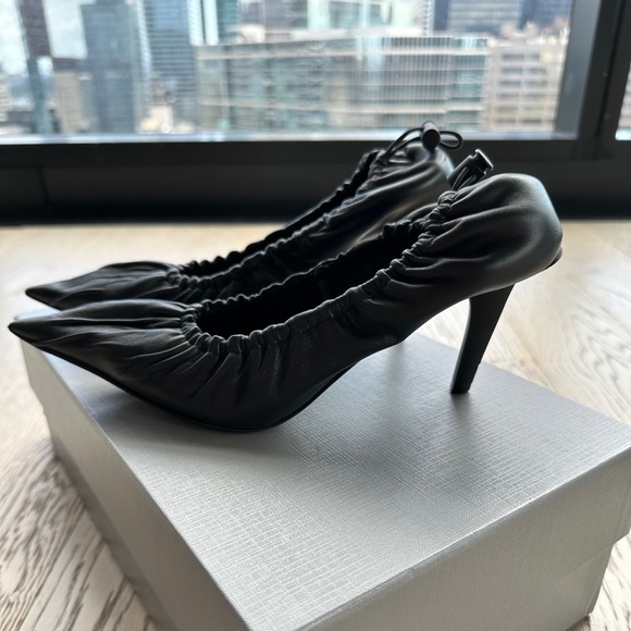 Balenciaga Scrunch Knife Heel Sz 36 - Picture 1 of 6